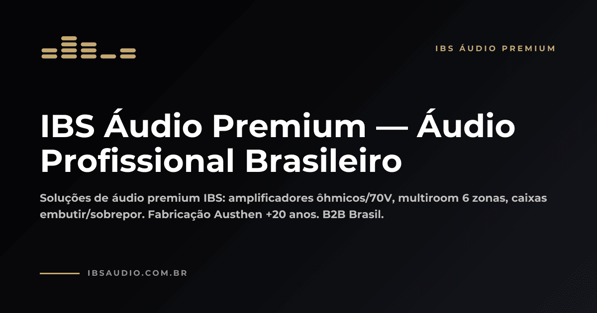Comparativo de caixas de som pedra no mercado brasileiro